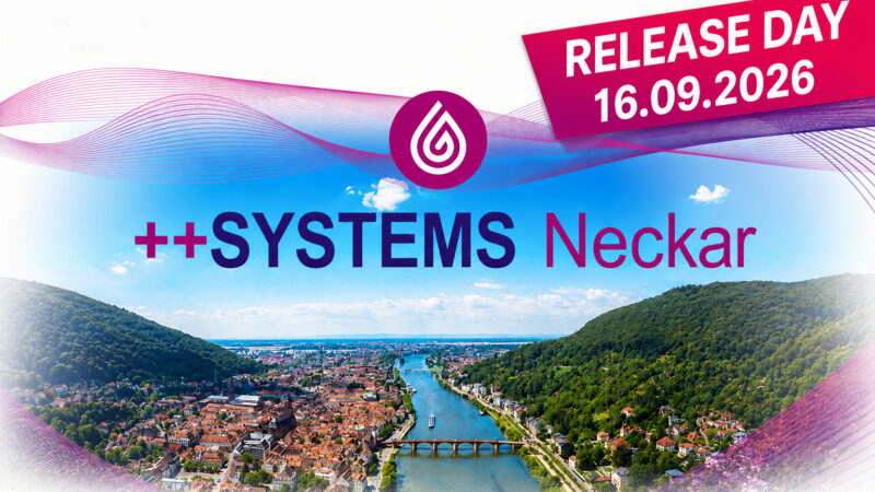 ++SYSTEMS V18 – Neckar veröffentlicht